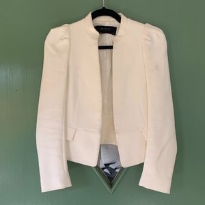 White Blazer Jacket || Zara